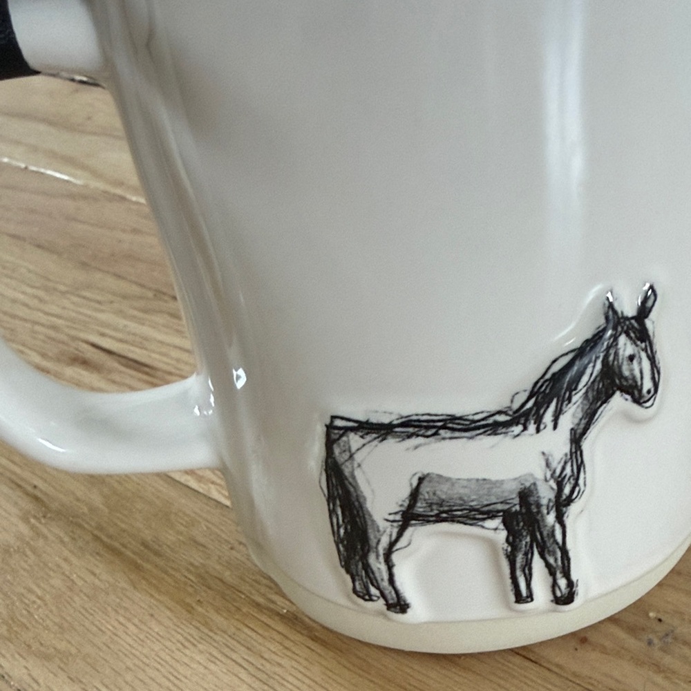 Rae Dunn Cream Mug - Not My First Rodeo - Picture 3 of 4